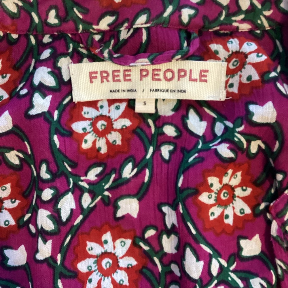 Free People Boho Jacket Floral - Picture 9 of 9